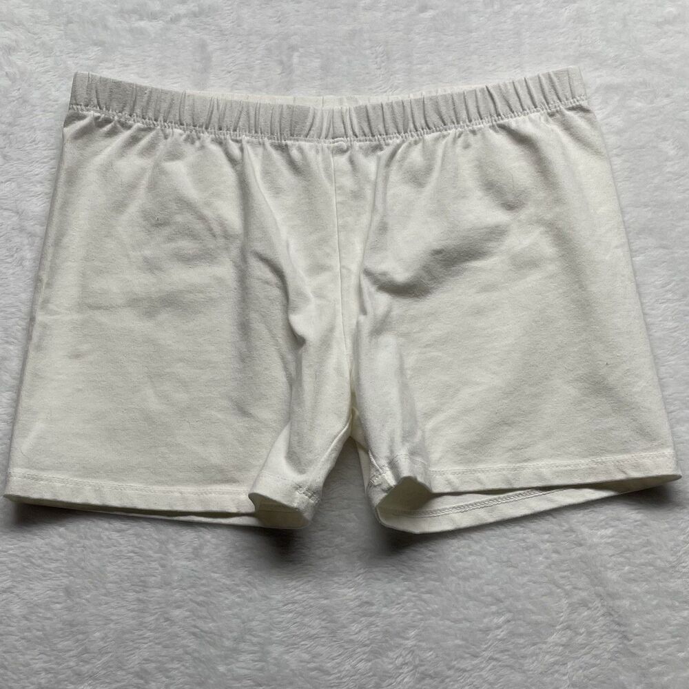 Gymboree Cartwheel Bike Shorts Girl’s Off White Sz XL